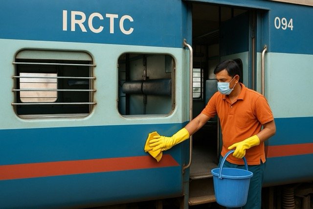 RCTC Train Coach Cleanliness Review