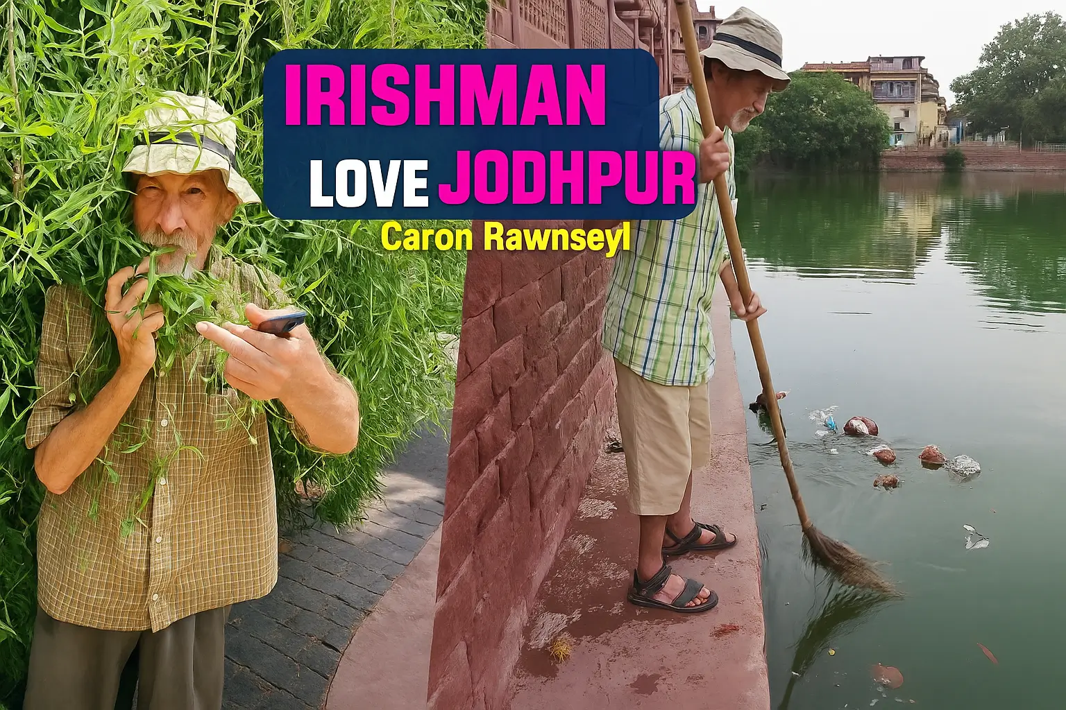 Meet Caron Rawnsley, Jodhpur’s Real-Life Aquaman Saving Water and Wildlife