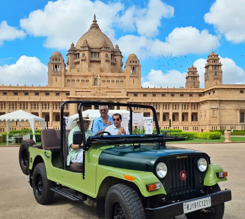 Jodhpur’s Crown Prince Shivraj Singh at umaid bhawan