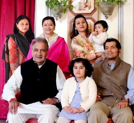 Jodhpur’s Crown Prince Shivraj Singh family