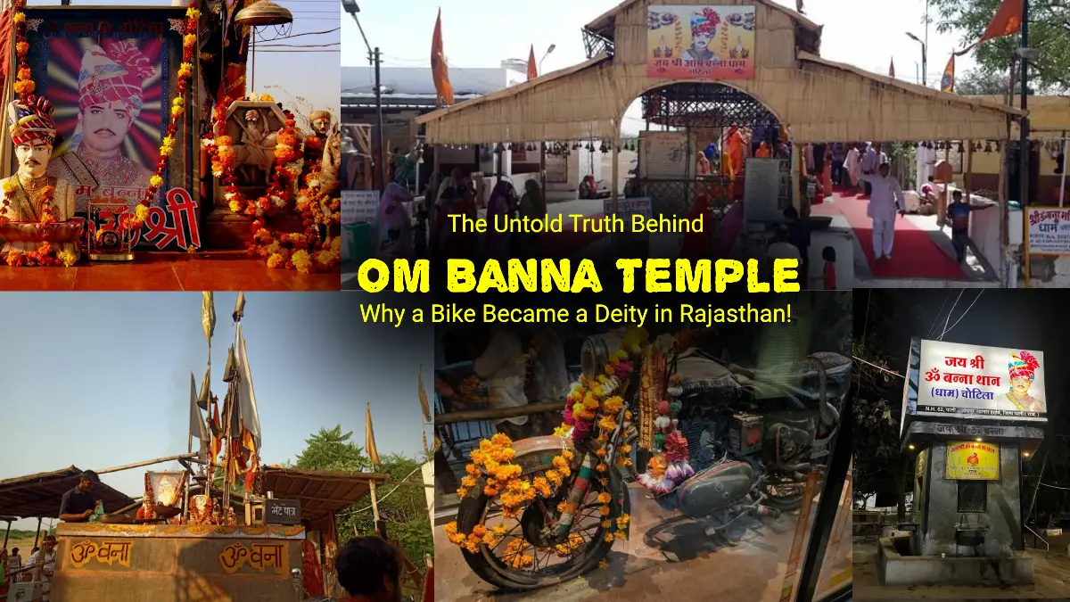 The Untold Truth Behind Om Banna Temple — Why a Bike Became a Deity in Rajasthan!