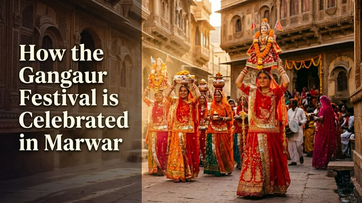 How the Gangaur Festival is Celebrated in Marwar